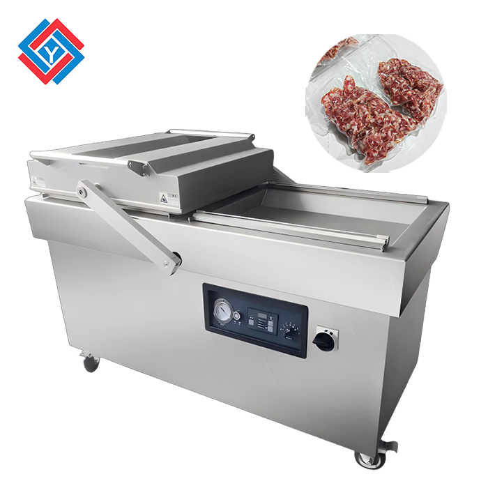 连续真空包装机JYB-600（凹平槽）